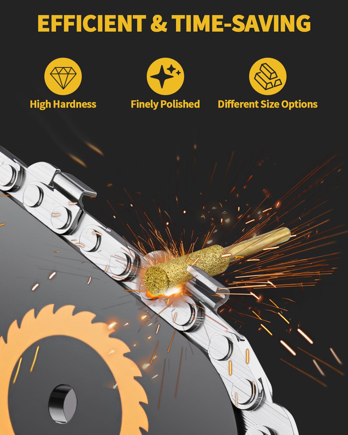 Aecsze rust-resistant sharpener bits for long-lasting performance