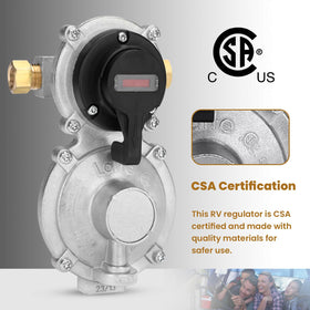 Aekops 1/4-inch inverted flare inlet for secure, leak-resistant supply.