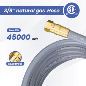 Aekops 3/8 in female quick connect fitting for secure gas links