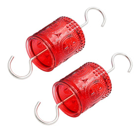 Aelean glass and stainless steel design deters ants effectively.