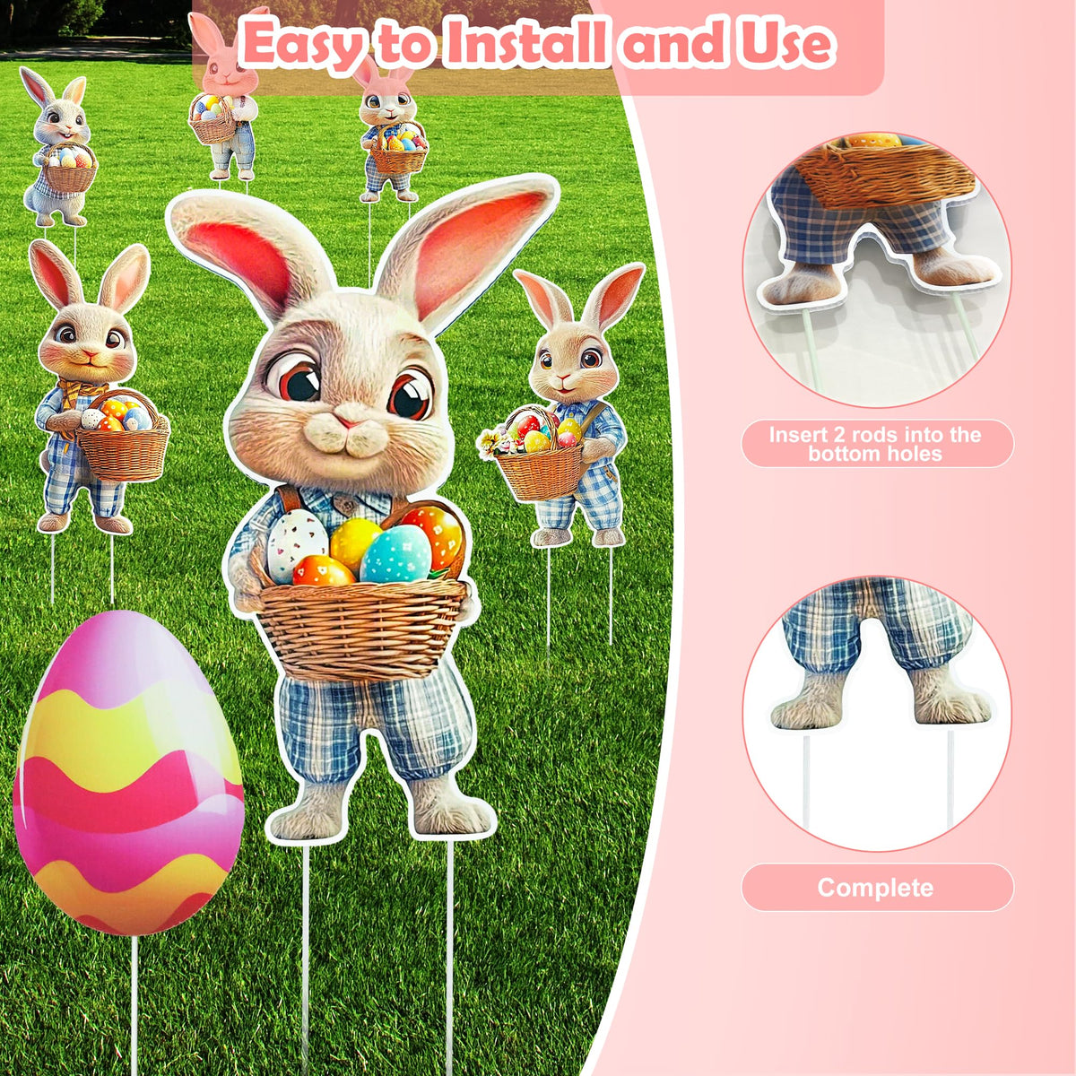 aeloer gift-ready Easter decor packaged in an elegant box