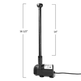 AEO WP501210 pond application illustrating reliable water circulation