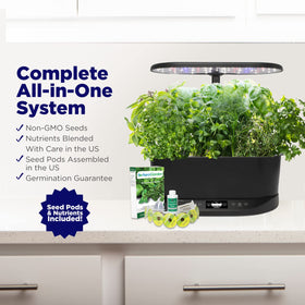 AeroGarden Bounty Basic supports nine plant varieties for versatile harvests