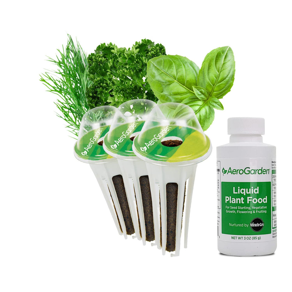 AeroGarden Gourmet Genovese Basil pod ready to grow fresh basil at home