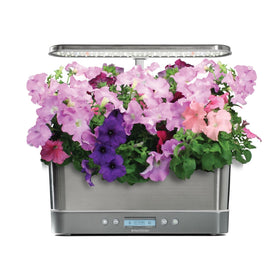 AeroGarden Growing guide provides simple steps for quick germination.