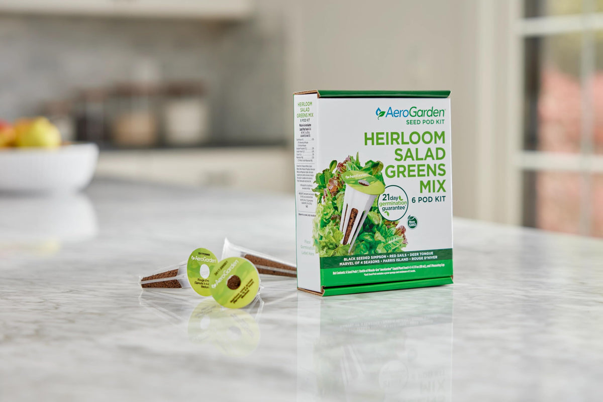 AeroGarden compatible with all models for flexible indoor lettuce growing.