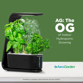 AeroGarden Sprout soft‑touch controls provide simple light management