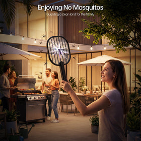 Aeroguard zapper mesh guard showing safety design for families