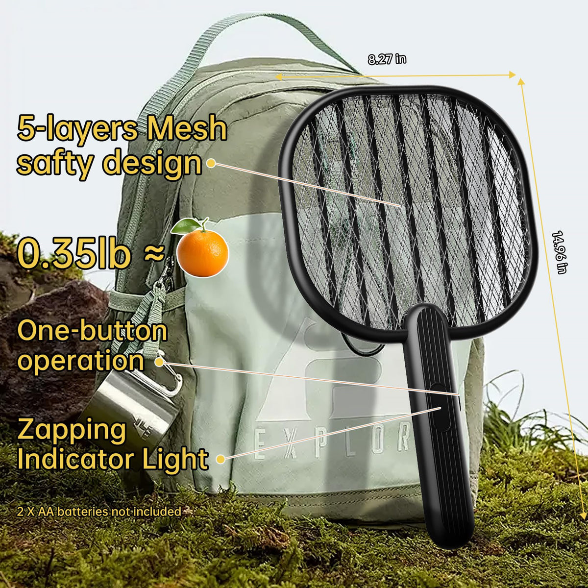 Aeroguard power indicator glows red, signaling readiness