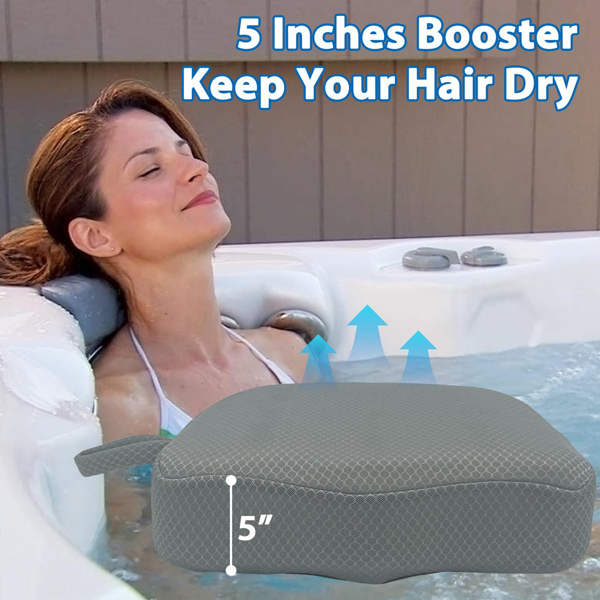 AEROiVi booster seat removable cover is easy to clean and machine washable