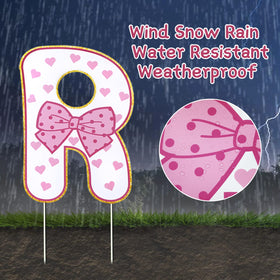 AerWo balloon sign adds color and movement to yard reveal setups