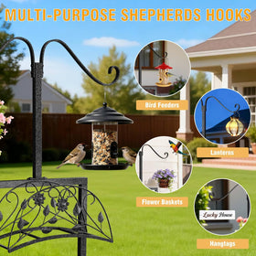 AESOME all-weather durability protects the hose stand across seasons.