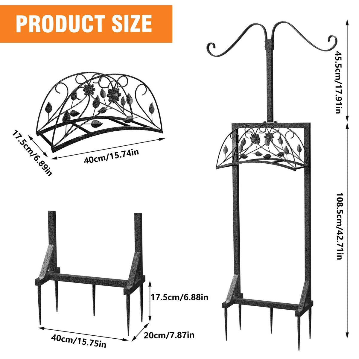 AESOME easy, tool-free install for quick outdoor setup.