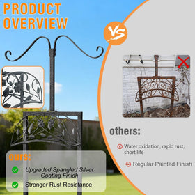 AESOME square base delivers stable footing on varied soil.