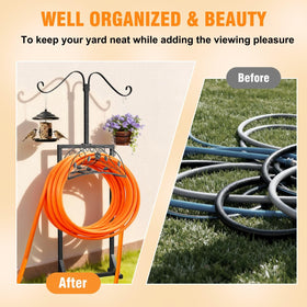 AESOME keeps hoses neatly coiled and reduces ground tangles.