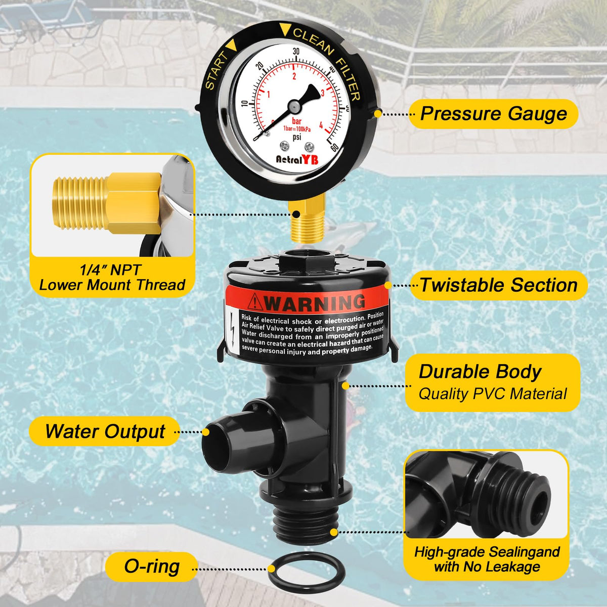 AetralYB tool-free installation kit enables quick, tool-free setup