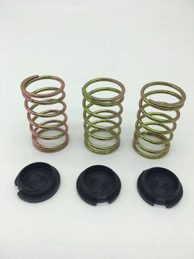 Aettb trimmer head spring cap installed on Echo compatible system for quick, reliable line feeding.
