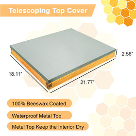 Aetwhy inner cover showing smooth wood finish for insulation ease