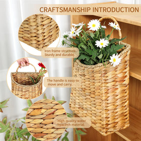 AFFDEUP front door basket makes a thoughtful gift for housewarmings and holidays.