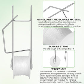 AFFLAT corrosion-resistant material stays rust-free in outdoor conditions.