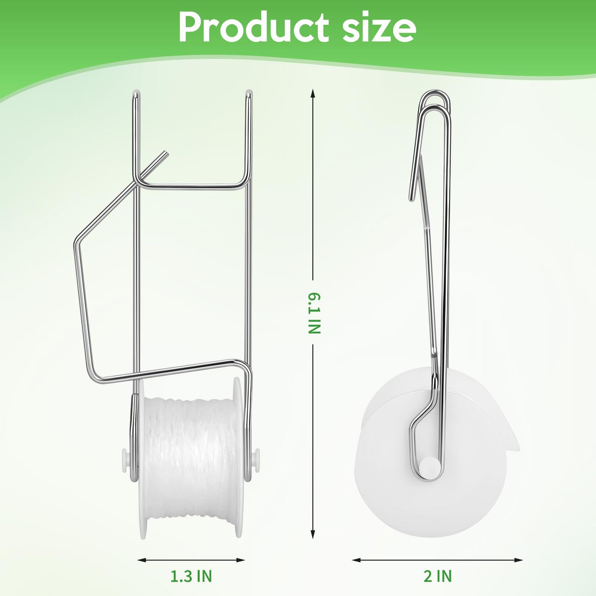 AFFLAT tomato-roller-hook-rope-setup enables quick height adjustment with the roller.
