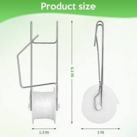 AFFLAT tomato-roller-hook-rope-setup enables quick height adjustment with the roller.