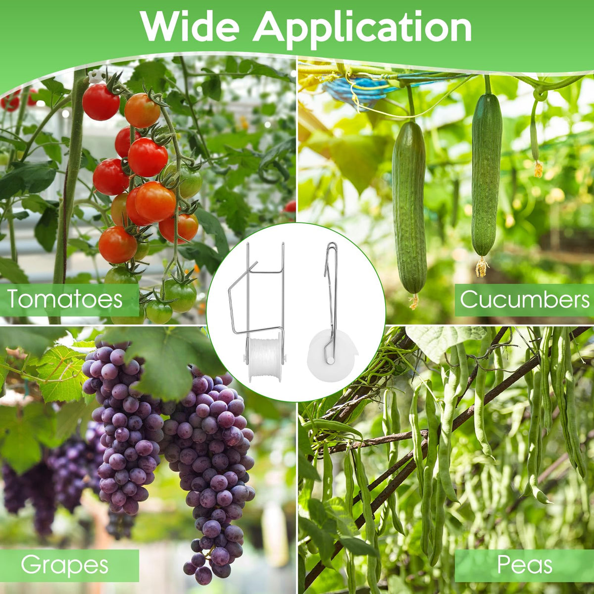 AFFLAT versatile use setup supports indoor or outdoor use for tomatoes and climbers.