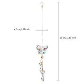 Afiaiwei sun catcher creates vibrant rainbows for any room