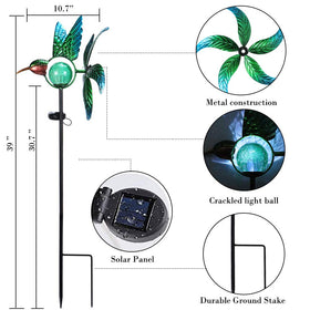 Afirst metal garden stake light enhances pathways with decorative illumination