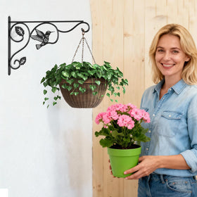 Aftermat 12-inch brackets install easily on wooden surfaces.