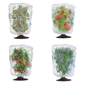 afzdby Garden Mesh Netting with Drawstring protects plants with adjustable security