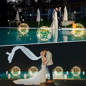 afzdby IP68 waterproof lights endure rain and splashes while keeping glow intact.