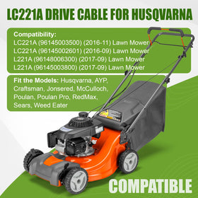 AFZZ Husqvarna lawn mower drive cable replacement for reliable operation