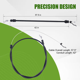 AFZZ LC221A drive cable replacement for Poulan and Craftsman mowers