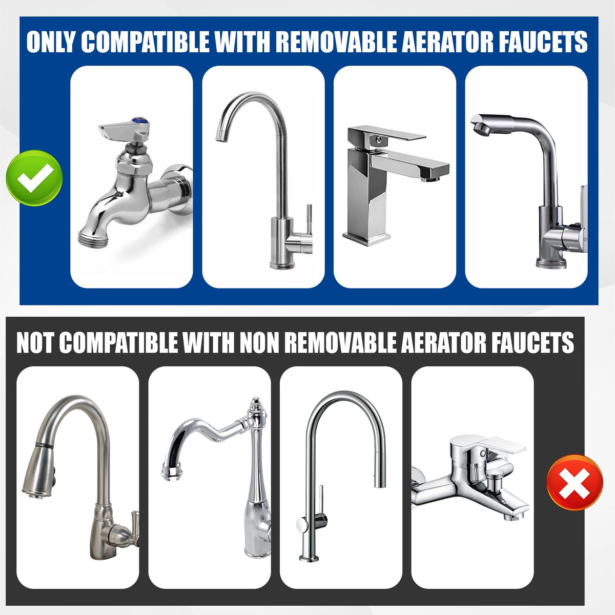 AFZZ portable washer sink connection illustrating quick-connect setup