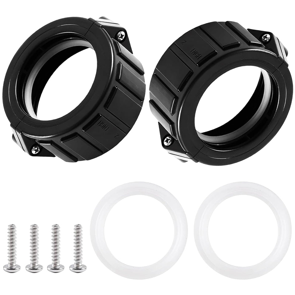 AFZZ spa heater split nut 2in with screws for quick leak repair