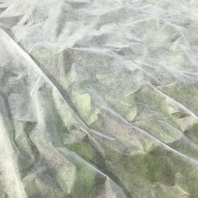 Agfabric bird-protection season row cover deterring disturbances during growth.