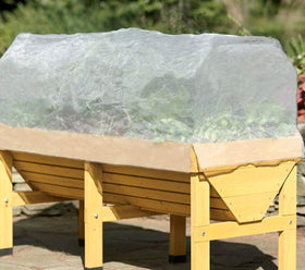 Agfabric fine mesh with neat edge protects while staying sturdy.