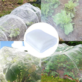 Reduces dust and debris while providing mild shade for plants.