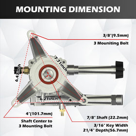 AgiiMan 7-8-inch shaft vertical pump head in use demonstrates steady performance.