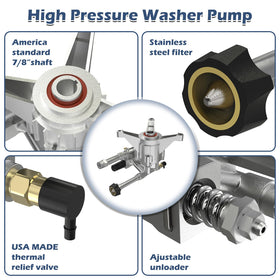 AgiiMan 7-8-inch shaft vertical pump head model compatibility with major brands.