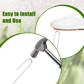 Agolctry galvanized stake resists rust for long-term outdoor use.