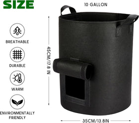 AGOLEAM heavy-duty nonwoven fabric with sturdy handles for easy transport.