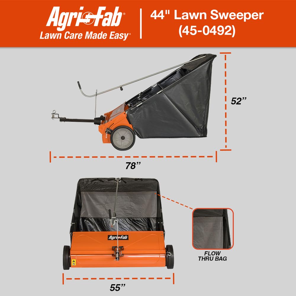 Agri-Fab 45-0492 ergonomic hopper dump from seat handle