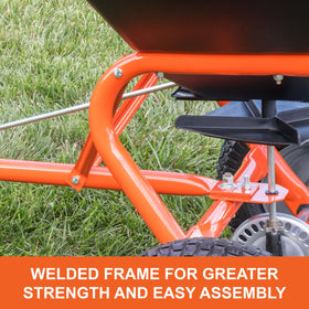 Agri-Fab 45-0547 rust-proof hopper supports long-term performance.
