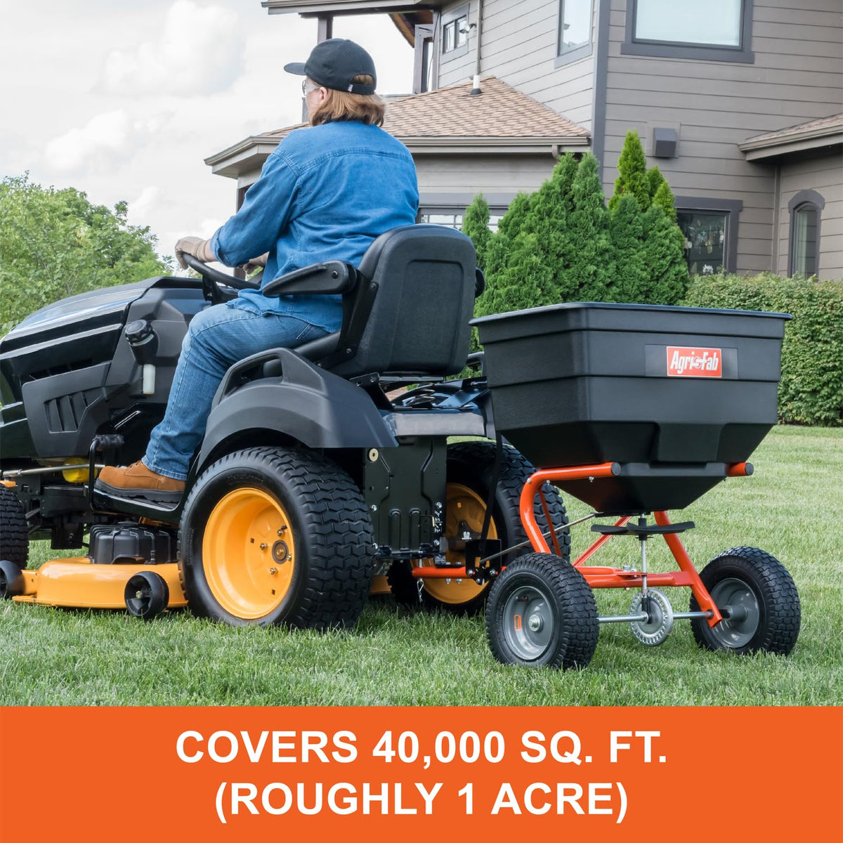 Agri-Fab 45-0547 suitable for seed, grit, salt and more.