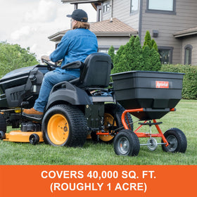 Agri-Fab 45-0547 suitable for seed, grit, salt and more.