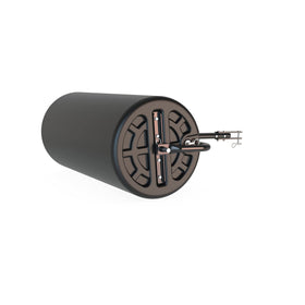 Agri-Fab 45-0606 poly roller drum for smoothing lawn surfaces.