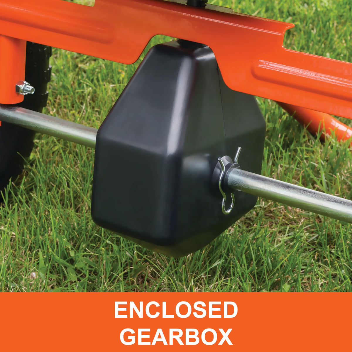 Agri-Fab 45-0614 spread width shown as 10–12 ft for turf coverage.