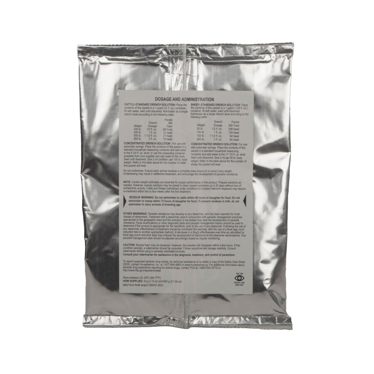 Agrilabs Prohibit dosing setup showing accurate single-dose administration.